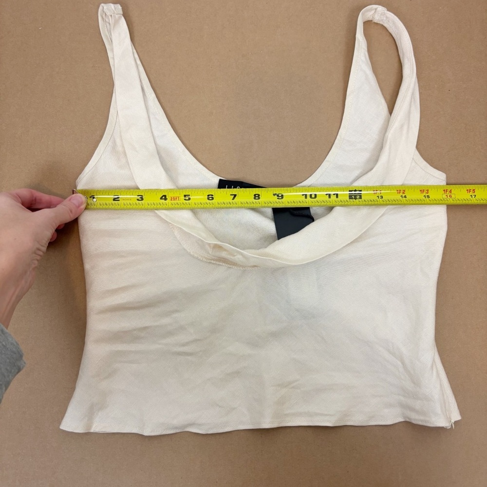 FLAW LIONESS Delilah Top in Ivory Size S - Picture 13 of 14